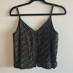 FLASH SALE ✨ Madewell Floral Black and White Women's Top